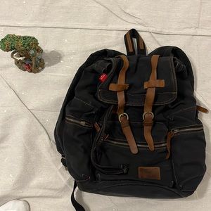 Canvas Book Bag from Amazon vintage style